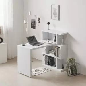 아도라퍼니처 N듀오 소형 3단 책장 책상 세트 1200