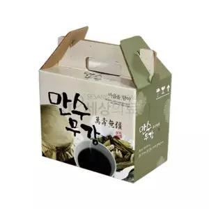 한약 선물 박스 선물용 손잡이 건강 한약 포장 박스 종이 골판지 택배용 배송용 대형 택배 소형 중형