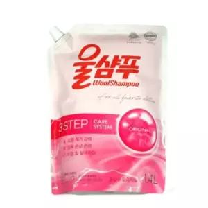 울 니트 실크 면 애경 울샴푸 오리지널 3단계