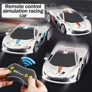 초미니RC카 무선조종 스포츠카 알씨카 저전력 드림 천장 맥라렌 2개 빨간색 초소형 911