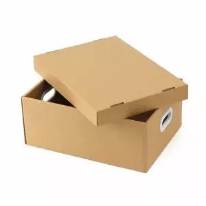 조립식 QOP446V7 종이박스 다용도 수납 정리함 40.5X28cm