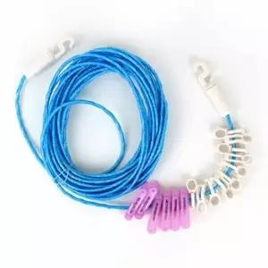 코팅 TDD838P5 빨래줄 10M 천장빨래건조대 빨랫줄 천장형빨래건조대