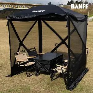 밴프 원터치 텐트 캠핑 쉘터 타프스크린 천막 피크닉 그늘막 대형