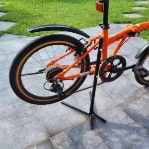 자전거 정비용 받침대 뒷바퀴 걸이 거치대 행거 정비용 고정대