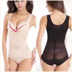 [하프클럽/셀러허브_여성트랜드패션]올인원 바디쉐이퍼 뱃살보정 바디수트
