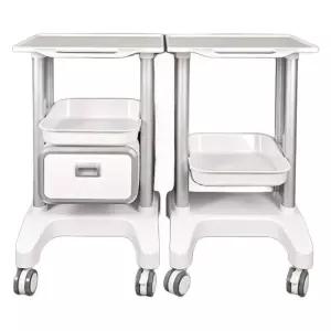 치과 피부과 병원 카트 미용 수술실 소독 웨건 간호사 의료용 받침대 장비 서랍 수납 바퀴