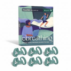 에브레싱(Ebreathing) 비강확장기 본품 S/M/L 택1 6캡슐 | 무향/라벤더향/민트향 코골이 코막힘 완화