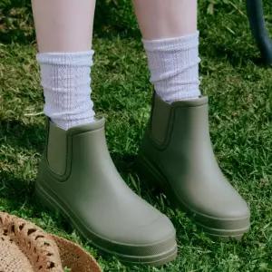 [슈펜] 숏 밴딩 첼시 레인부츠 (HPCV6ES704-T)