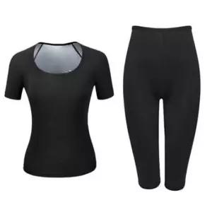 [의류] 여성 땀복 빅사이즈 세트 상의 하의 헬스 운동복 바지 땀복하의 헬스장 레깅스 트레이닝