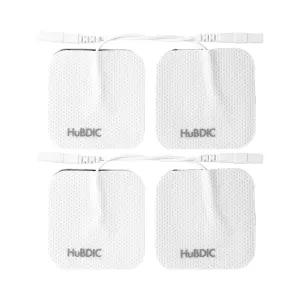 휴비딕 핀타입 저주파 패드 정사각 저주파 자극기 마사지기 패드 4개 1세트