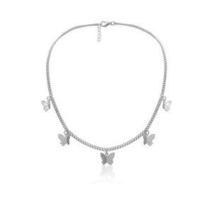 [하프클럽/]여성 사랑스러운 귀여운 나비 일상 포인트 목걸이