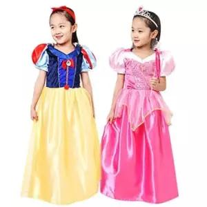 어린이코스튬 프린세스 오로라-백설공주 양면드레스_14