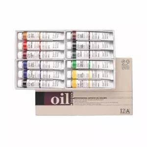 신한 OI73NM35 유화물감 12색 20ml 색칠물감 전문가물감 아트물감