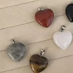 하트펜던트 원석파츠 악세사리부자재 팔찌목걸이 제작소품