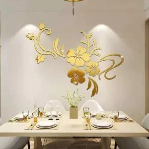 3D MF54YR04 아크릴 포인트 스티커 현관 거실 인테리어 벽지 벽장식