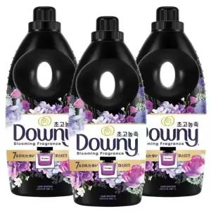 다우니 초고농축 섬유유연제 미스티크 본품 1L 3개