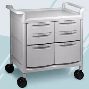 (색상 CART-2004E)다용도 특수 병원 이동식 바퀴 웨건 수납 선반 정리함