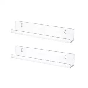 (타입 투명 1+1)LP CD 거치대 1+1 벽걸이 아크릴 전시대 수납 정리함