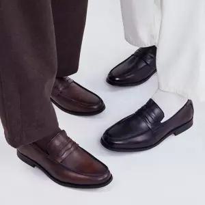 [슈펜] [슈탠다드] 레더 베이직 페니로퍼 (HPMR7EA103-T)