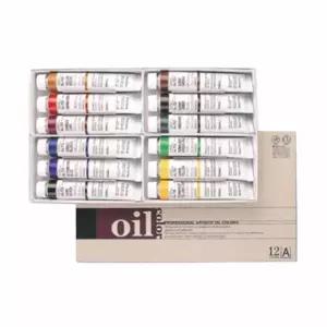 신한 CD99ZD32 유화물감 12색 20ml 색칠물감 전문가물감