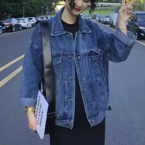 오아브로드 봄 블 여자 외투 슬림핏 청자켓 야상 오버핏