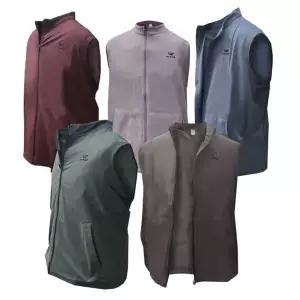 후58 남성 빅사이즈 엑셀런트 칼라 기모 집업 조끼 남자 조끼