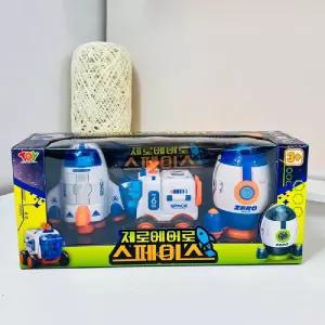 제로에어로 스페이스 색상 랜덤 1p우주탐사선 왕복선 로스페이스 선장난감 우주선