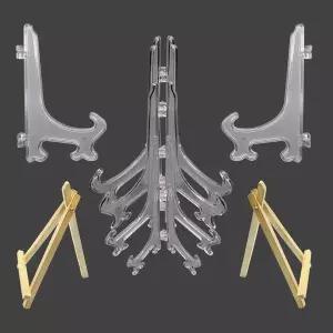 어린이집액자받침대 카페소품나무이젤 가족사진 어린이집