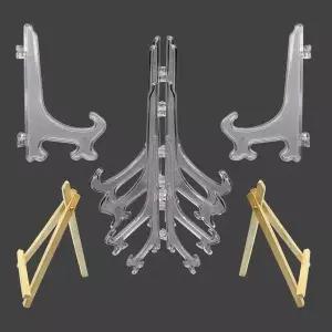 깨끗한액자받침대 미니나무받침대 가족사진 깨끗한 소품