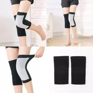 스판덱스 방한 무릎보호대 2p세트 블랙 M 여성무릎보호대 무릎아대