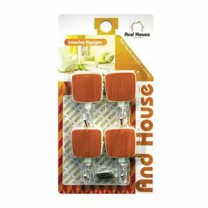 TBZ WNQ587N2 세모네모 우드사각 행거 5개입 WHB-02 2개