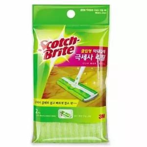 막대걸레 NNI001Y0 리필2개 40x23cm 청소패드 청소부직포 바닥