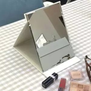 사각 탁상거울 화이트 중 화장대거울 접이식거울 예쁜탁상거울