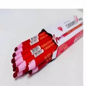 유리용 색연필 빨강(12p) 채점색연필 채점용빨간색연필