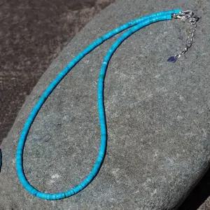 연장체인 사계절 여름 크리스탈 패션 목걸이 터키석유색 선물 고급 돋보이는 찐주얼리 유니크초커 블루