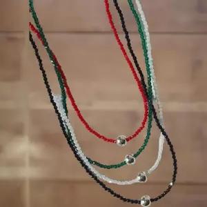 [신상오픈런]여성용 큐빅 진주 실버볼 블링 패션 목걸이 (41993105)