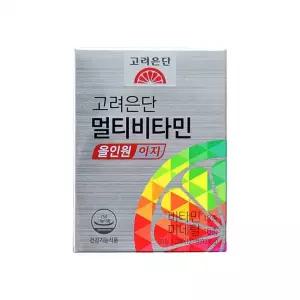고려은단 멀티비타민 올인원 이지 780mg x 90캡슐 1개