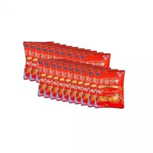 고려 홍삼 건빵 인삼 과자 간식 할머니 어르신 수험생 어린이 90g 20봉지
