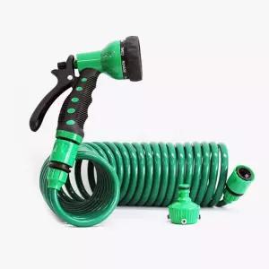 7.5m 세차용 스프레이 물호스 스프링형호스 용호스 코일 세차건 스프레이건 청소건 매직