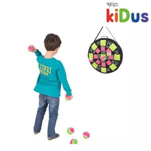 h55 유아체육 원형 다트볼게임(그린 블루)볼 볼놀이 공던지기 점수판던지기 판던지기 다트볼 볼게임