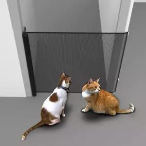 메쉬 울타리 반려동물 안전망 슬라이딩 무타공 실내용펫침실 가드 애완용 보호제품 고양이분리 강아지펜스