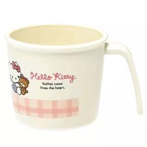 헬로키티 베이비 컵 230ml손잡이 주스 주스잔 물컵 음료 손잡이물