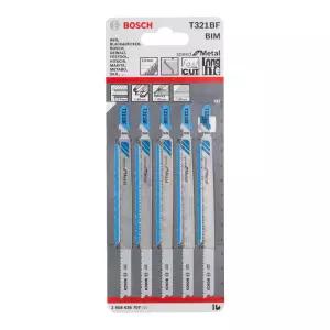 보쉬 T321BF 철재용 직소날 132mm 5P 빠른절단용작업용 톱날 직쏘 쏘기 절삭공구 직소