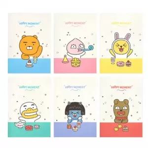613E] 1200 카카오프렌즈 해피모먼트 신학기 무선 제본 노트 (10개세트)