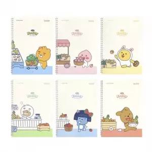 A] 1500 리틀카카오프렌즈 프루티 신학기 스프링 노트 (10개세트)