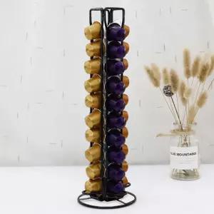 공간 효율 인테리어 주방 캡슐 커피 40구 홀더 거치대 보관 보관함