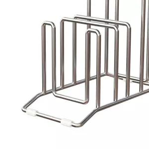 스테인리스 주방 도마 받침대 거치대 건조대쟁반 스텐 다용도 꽂이 스텐랙 정리 소품 디자인 인테리어 접시