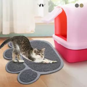 고양이 모래 발판 화장실 매트 방수 탈부착 가능방지 반려묘사료 견간식 애완동물용품 장난감 강아지 목줄