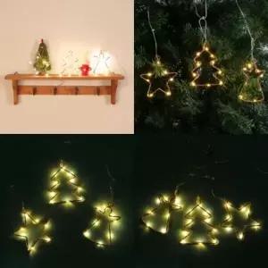 LED 천사 트리 별 장식전구 10cm 마트 무드조명