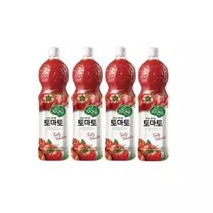 웅진 자연은 토마토 1.5L 4개